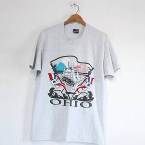 Vintage Ohio Tourist T Shirt Large